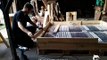 Doppelbett aus Europaletten selber bauen, mit Bettkasten