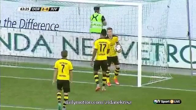 2-0 Marco Reus Fantastic Goal | Borussia Dortmund v. Juventus - Friendly 25.07.2015