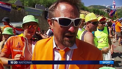 Alpes d'Huez : les supporters du Tour de France au rendez-vous