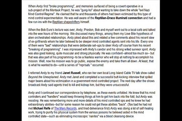 Super-Race Projects & Montauk Experiments ~ Andy Pero - Project Superman [mirror]