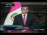 Presidente Ollanta Humala decretó Estado de Emergencia en Cajamarca