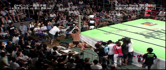 Minoru Suzuki (c) vs. Yoshihiro Takayama (NOAH)