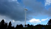 Les éoliennes du Mont-Soleil et du Mont-Crosin