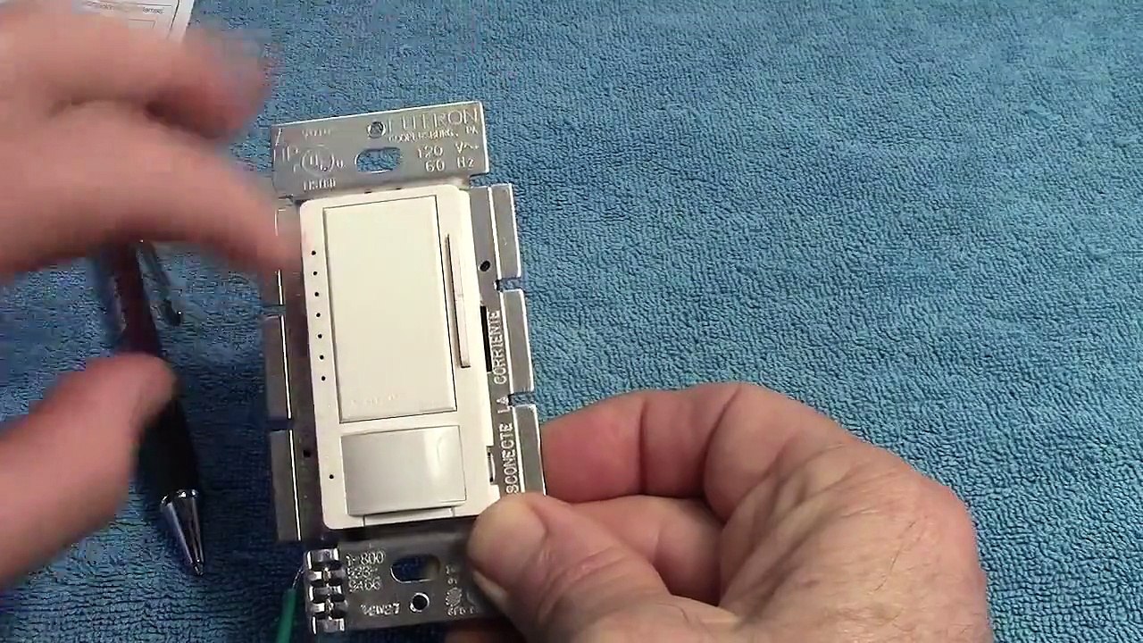 Lutron MSCL OP153M Occupancy Sensor Switch With Dimmer Review + Programming Instructions