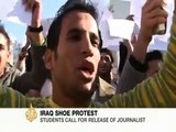 Iraqis rally in support of Bush's attacker - 16 Dec 2008