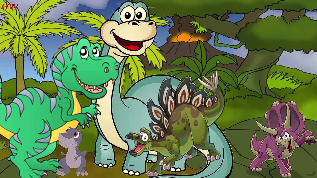 Finger Family Dinosaur | Nursery Rhymes for Children | Dinosaurs Finger Family Song
