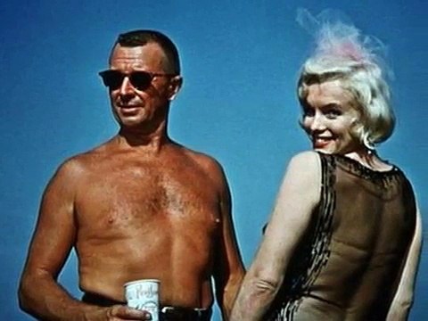 Marilyn Monroe - RARE COLOR candids of Some like it hot
