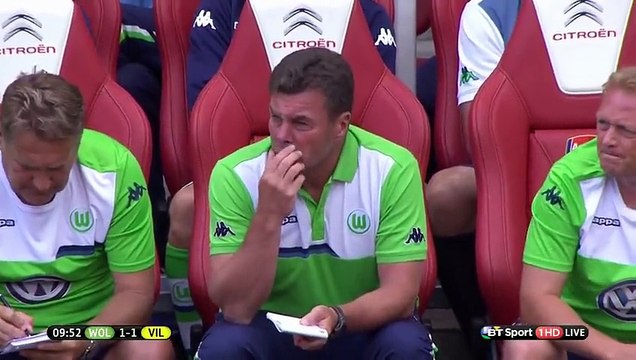 Wolfsburg 1-2 Villarreal ~ [Friendly Match] - 25.07.2015 - All Goals & Highlights