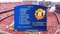 Line Up Information Barcelona vs Man UTD