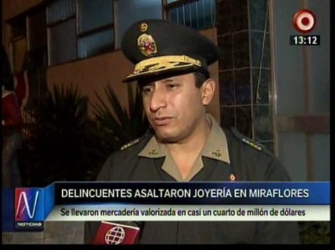 Asalto a joyería de Miraflores: robaron más de 2 kilos de oro