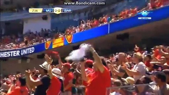 Rooney Volley Goal Barcelona 0-1 Manchester United 25.07.2015 HD