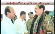 General Raheel Shareef Visited Panjgore ISPR Pakistan