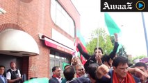 PTI UK protests against MQM LEADER ALtaf Hussain in London.25 july 2015