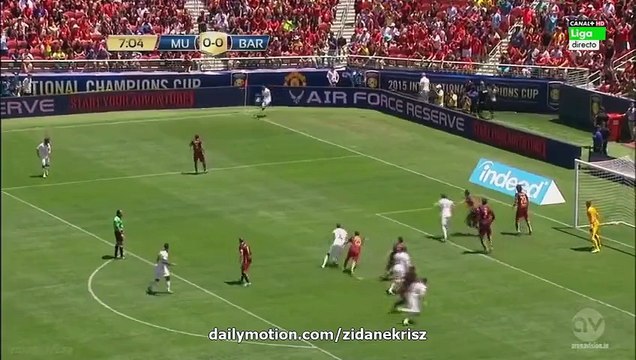 ROONEY GOAL 1 -0 Manchester United v. Barcelona - 25.07.2015