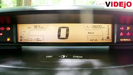 Citroen C4 service interval reset