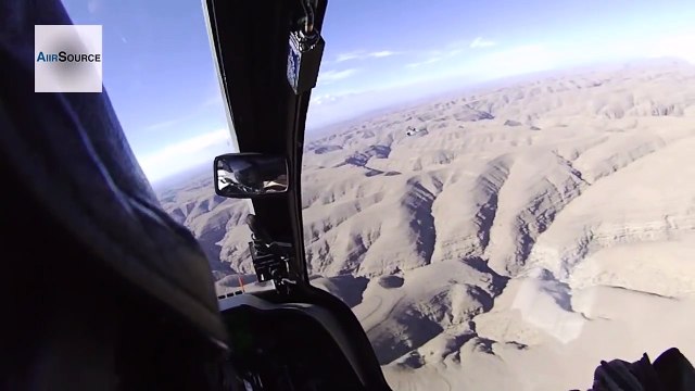 Awesome Cockpit View AH-1W SuperCobra Attack Helicopter