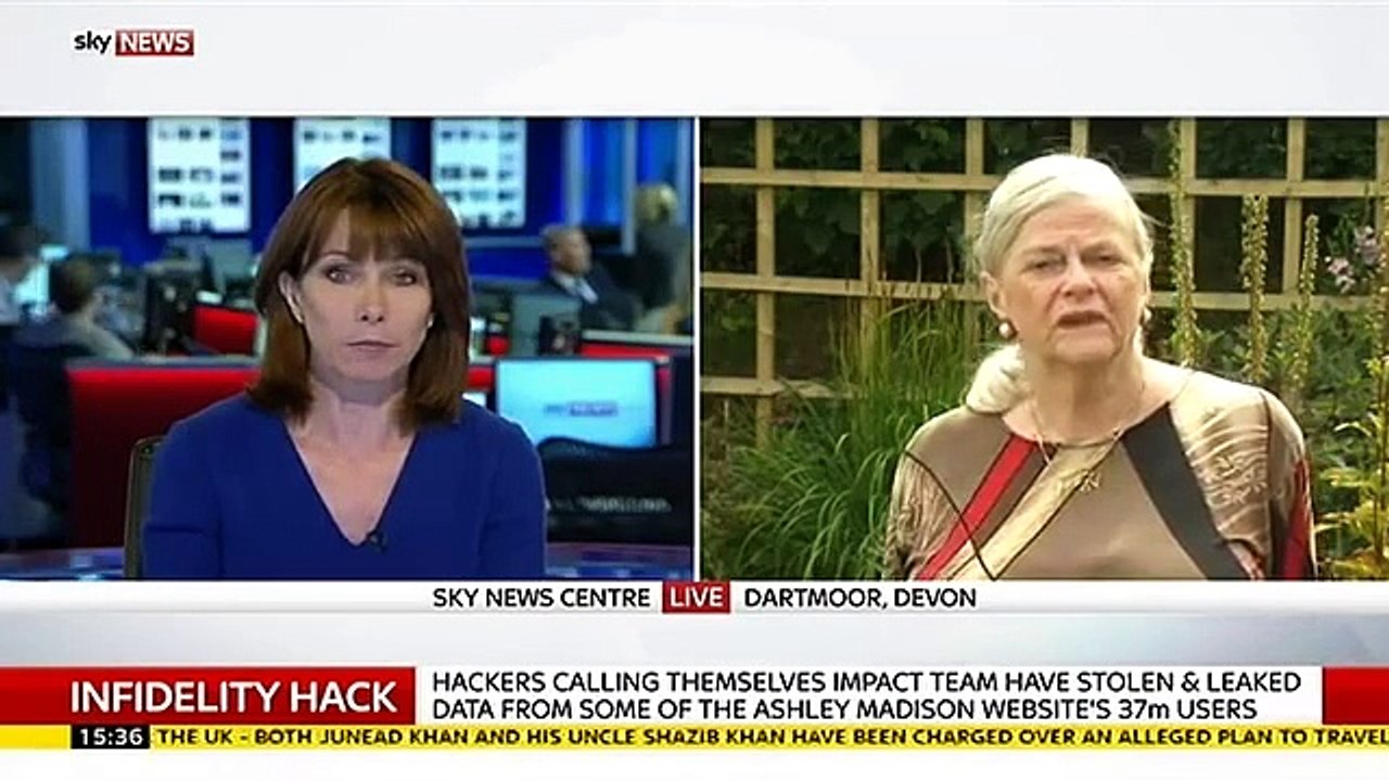 Ann Widdecombe On Infidelity Website Hack