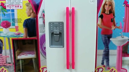 barbie fridge fun playset