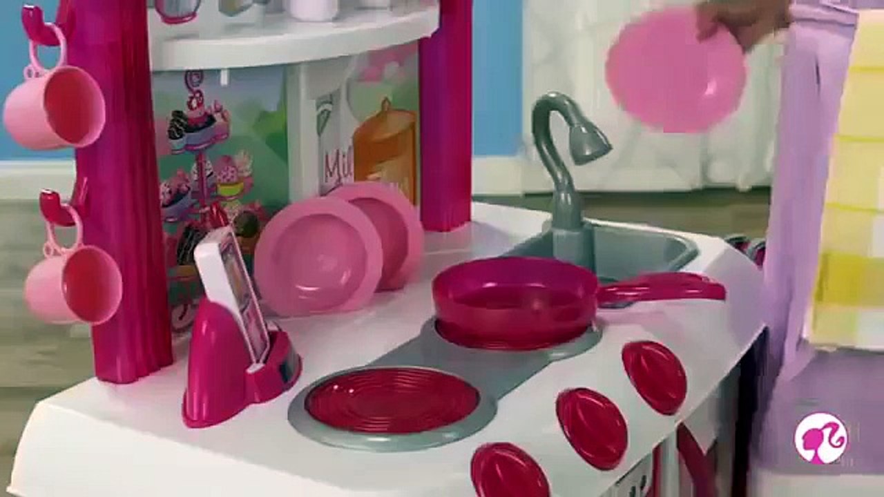 Play Games with Barbie   Gourmet Kitchen!
