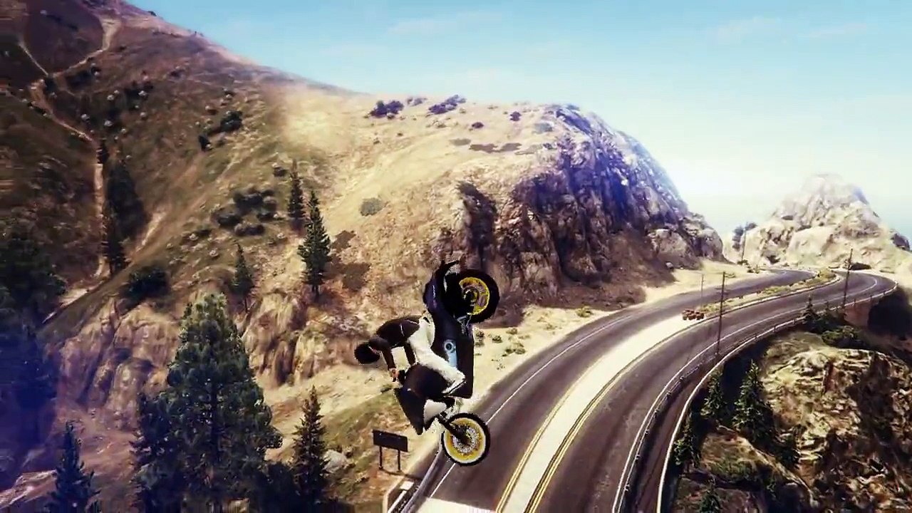 GTA 5 | Moto Stunt v5 | Rockstar Editor