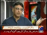 Asad Umer vs Talat Hussain on Najam Sethi's role in Election 2013 Rigging