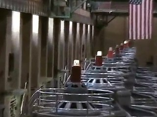 Inside Hoover Dam - Hydroelectric Power Plant