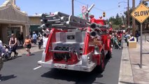 Fire trucks for children - Fire trucks responding - Lightning McQueen & Tow Mater