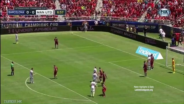 Manchester United 3 - 1 Barcelona All Goals and Full Highlights 26/07/2015 - International Champions Cup