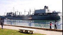 Dos buques de guerra iraníes cruzan el Canal de Suez