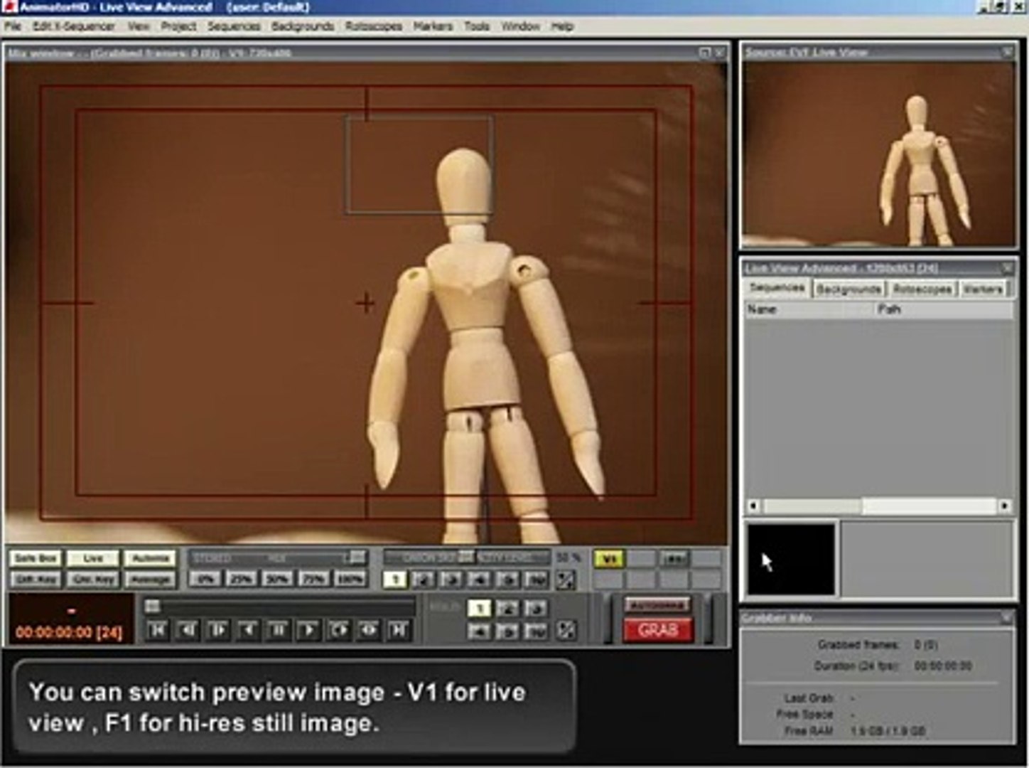 animatordv stop-motion animation software