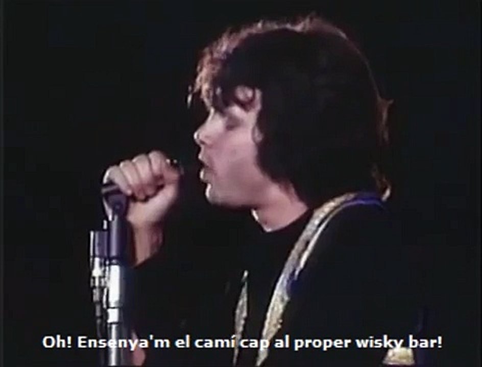 Jim Morrison (The doors)  "Alabama song"  En Veu Alta Brecht/Weill  Versions històriques 1968