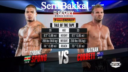 Tyrone Spong - Nathan Corbett GLORY 11 Chicago (Bilgehan Demir Anlatımı)