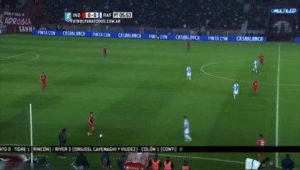 Gol de Martín Benítez. Independiente 1-0 Atlético Rafaela