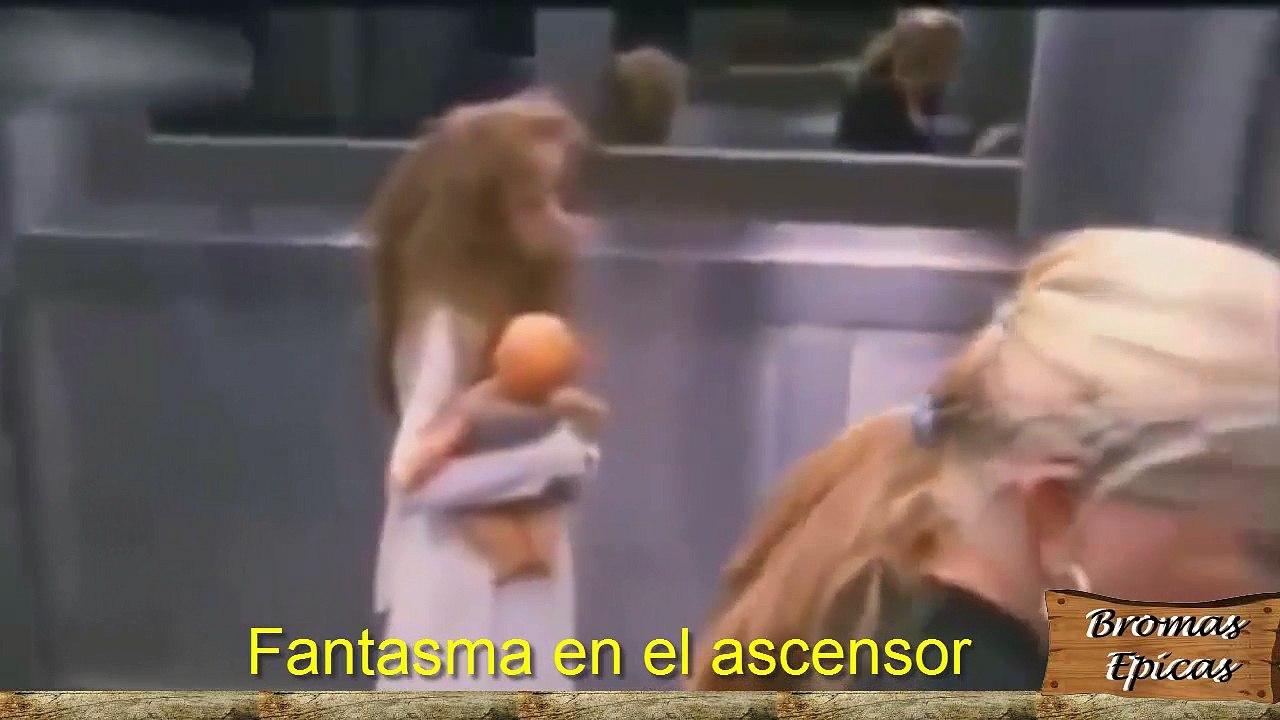 Bromas epicas -Fantasma en el ascensor -