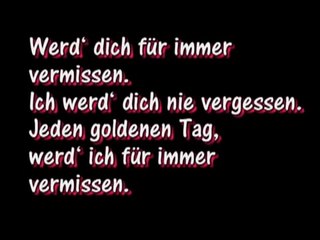 Glasperlenspiel -  Nie Vergessen (Lyrics 2013)