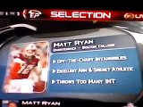 2008 NFL Draft: 3rd Pick Atlanta Falcons Matt Ryan