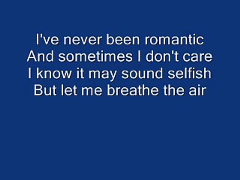 Cool Change with lyrics