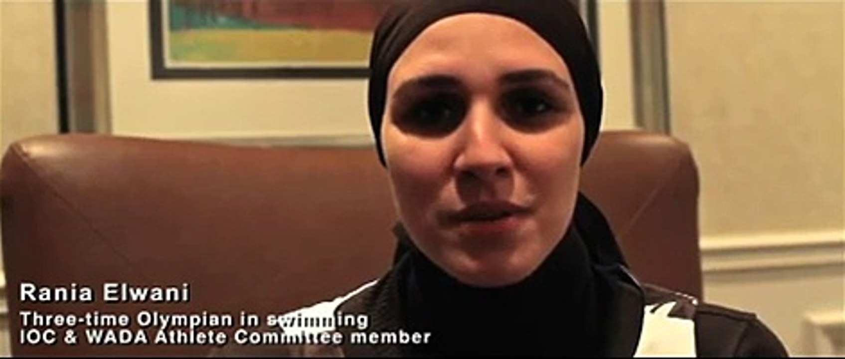 WADA at the Youth Olympic Games - Rania Elwani