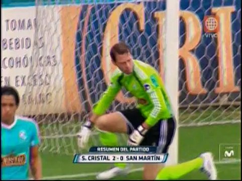 Sporting Cristal venció 2-0 a San Martín por el Torneo Apertura 2015