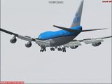 KLM 747-400 LANDING AT TENERIFE LOS RODEOS