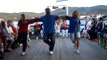 Captain Kostas grecki taniec / Greek dance Elisabeth Cruises - Skiathos 2010