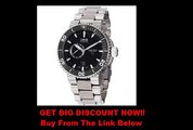SALE Oris Men's 74376647154MB TT1 Diver Analog Display Swiss Automatic Silver Watch