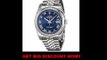 REVIEW Rolex Datejust Blue Dial Stainless Steel Jubilee Bracelet Mens Watch 116200BLRJ