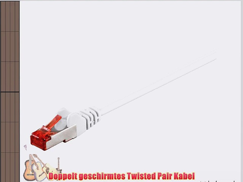 LAN Kabel 20m wei? S/FTP Cat6