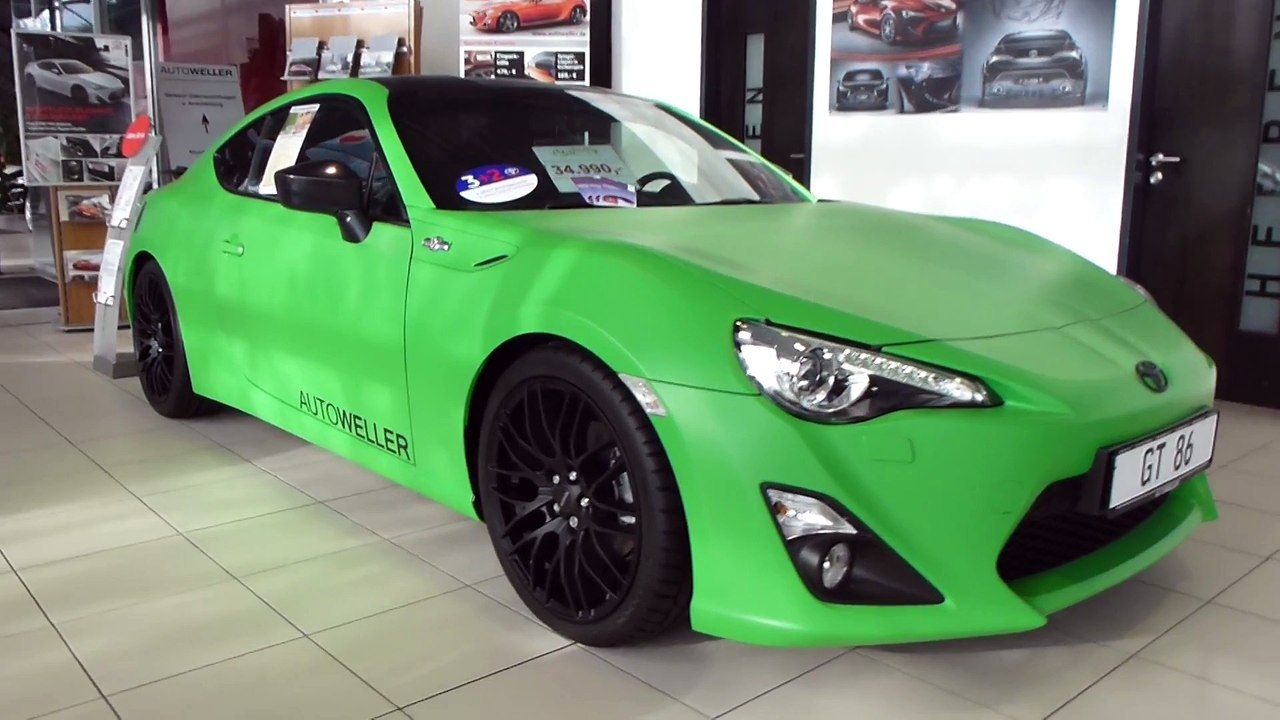 2013 Toyota GT 86 CarWrap Exterior & Interior 2.0 200 Hp 226 Km h 140 mph
