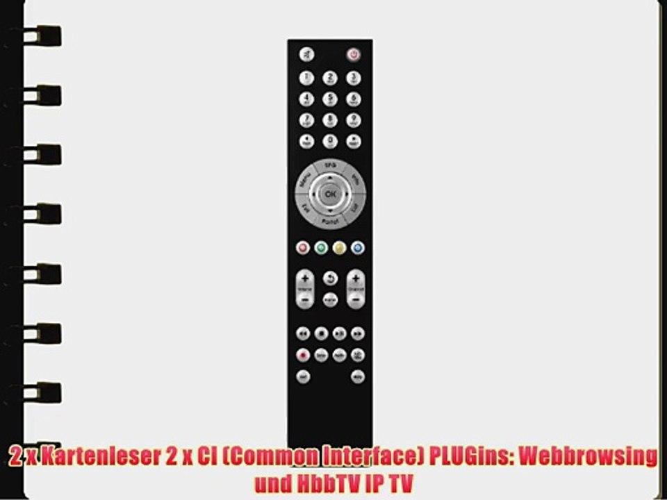 Xtrend ET-9500 HDTV-Satelliten-Hybrid-Receiver (HDMI PVR-Ready Twin-Tuner 2x SCART 3x USB)