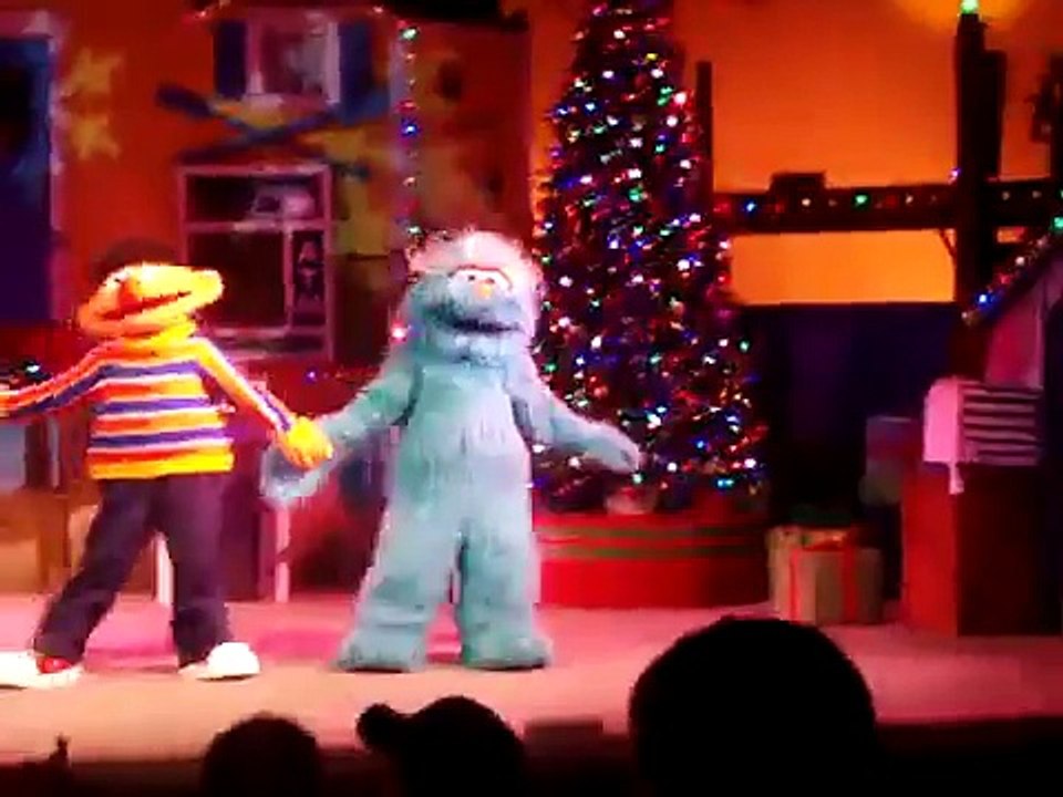 Sesame Street Christmas show in Sea World