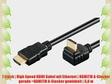 7 St?ck | High Speed HDMI Kabel mit Ethernet | HDMITM A-Stecker gerade