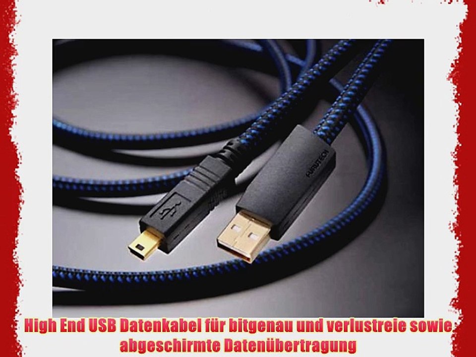 ADL Alpha Design Labs by Furutech Formula 2 Mini- USB- Kabel 18m