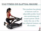 Sole E35 Elliptical Trainer